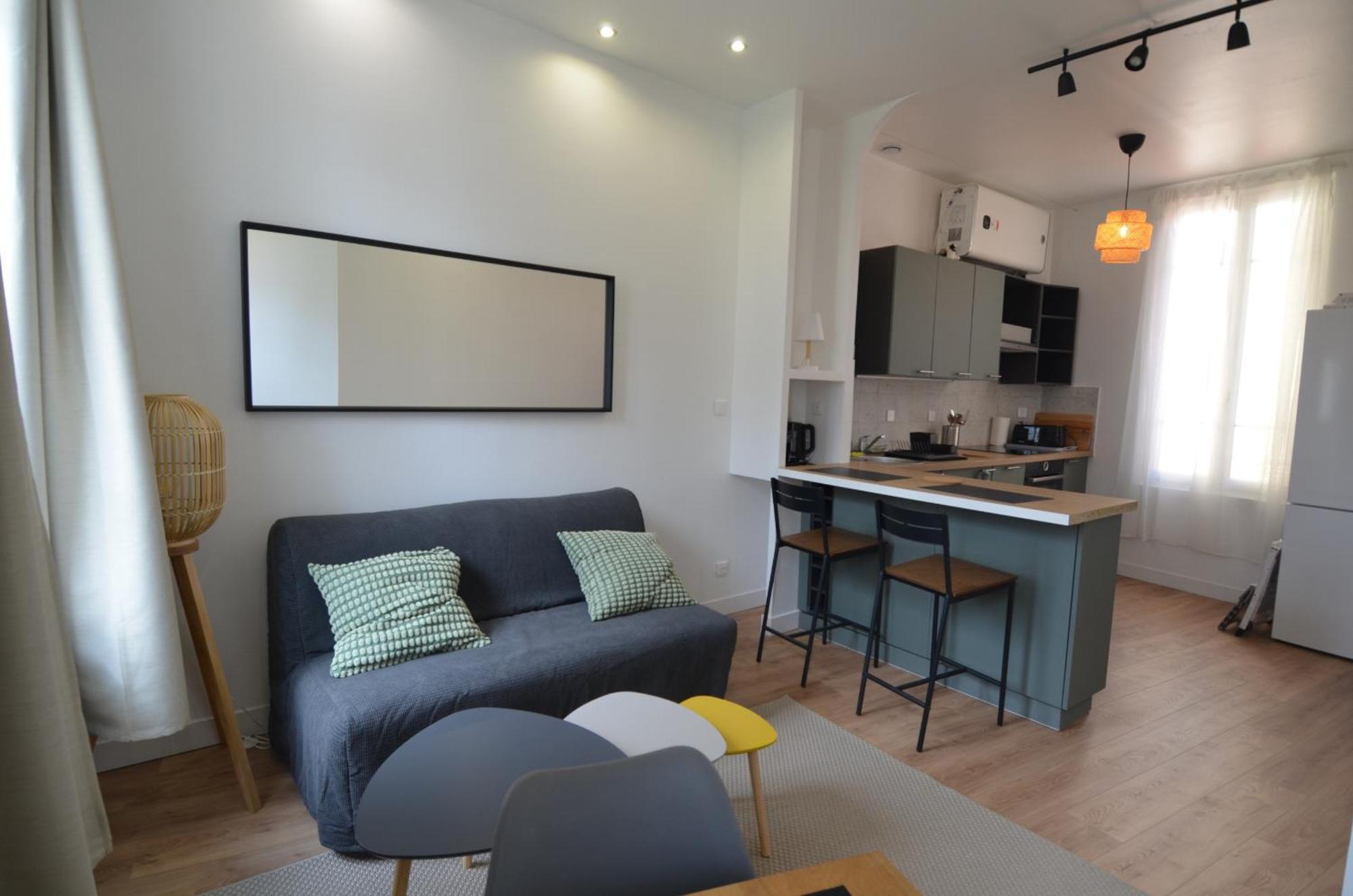 Californie - Superbe Appartement Proche Mer, Aeroport Et Tramway 니스 외부 사진